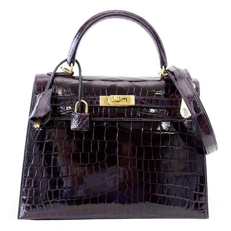 hermes kelly gold on gold|Hermes kelly 25 crocodile price.